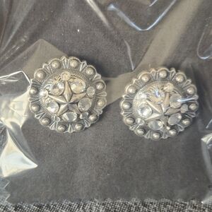 Silver And Zirconia Diamond Earrings